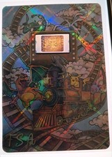 1 OF 1 Ancient Mew Pokemon Movie 35mm Film Cell FAN ART UNLICENSED FSA HOLDER picture