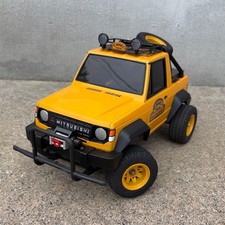 Vintage Tamiya 1/10 Mitsubishi Pajero 4WD RC Car Vehicle Chassis No Motor Used picture
