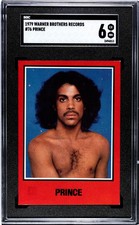 PRINCE 1979 Warner Brothers Records ROOKIE #76 SGC 6. POP 3. 3 HIGHER picture