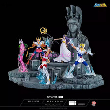 Tsume Saint Seiya 1/4 Scale Saori Kido And Bronze Five Small GK Model Statue picture