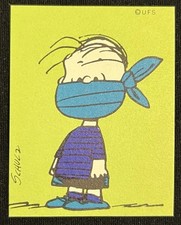 1971 MILANO FIGURINE DI LINUS BLANKET MOUTH *SECRET CARD* PEANUTS LOW POP NM/MT picture