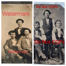 Billy The Kid Tintype Photo Cowboy Old West Outlaw Lincoln Soldier Civil War Era picture