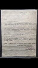 Fidel Castro Letter Signed Super RARE picture