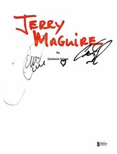 TOM CRUISE & CUBA GOODING JR. SIGNED JERRY MAGUIRE MOVIE SCRIPT BECKETT BAS picture