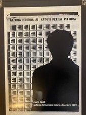 Ceroli Mario Manifesto / Poster 54 x 44 cm. Milano Galleria del Naviglio 1962 picture