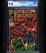 1ST ANNIHILUS & FRANKLIN RICHARDS 1968 Fantastic Four Annual #6 CGC 9.8 NM RARE picture