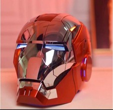 AUTOKING Iron Man Mark 5 Silver MK5 Mask #ab6748 picture