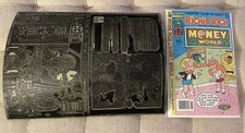 Richie Rich Money World #53 1981 Original Cover Art Comic Book Printing Plate picture