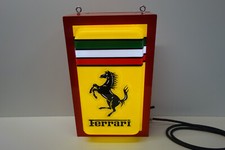 FERRARI EMBOSSED DEALERSHIP COUNTER SIGN. 17