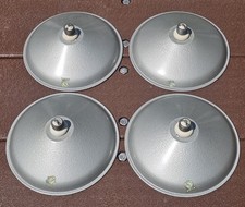 Set/4 NOS Steber Reflectors With Socket Extender Lights Vtg Gas Oil Svc Station picture