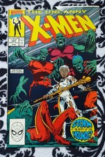 Marvel Comics The Uncanny X-Men #265 Aug 1990 VERY RARE FRONT PAGE MISCUT picture