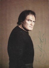 Opera Hero Tenor JON VICKERS - Rare Cardboard Hand Signed 23x16 Photo Autograph picture