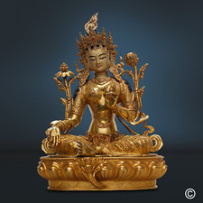 Buddha Green Tara Statue