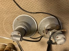 Vintage Steber Aluminum  industrial flood lights off old antenna picture