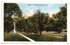 ANTQ National Cemetery, Florence, South Carolina Postcard picture