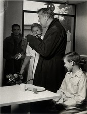 Jacques Tati MON ONCLE Three original photographs from the set of the #143634 picture