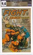 Fiction House - FIGHT COMICS (1940-54) #44 - Grade 9.4 - Comic Book picture