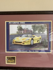 Ferrari F50, Limited Edition, Numbered, Framed, Artwork 2005 picture