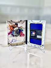 š„ 2025 Topps Yoshinobu Yamamoto Autograph Laundry Tag Booklet 2/2 Rare picture