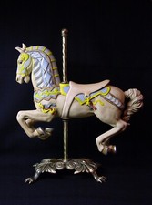 ANTIQUE PORCELAIN CAROUSEL HORSE 'WILLITTS COLLECTION', LIMITED EDITION NO. 170 picture