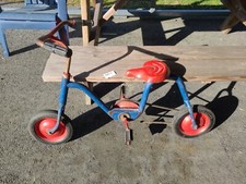 BI-CYCLE Very Rare Antique V belt Pulley Bike Bicycle Firestone RedBlue Toy 98S2 picture