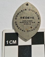 GENERAL DYNAMICS REDEYE FIM-43 CONVAIR DIVISION TAG USMC SURFACE-TO-AIR MISSILE picture
