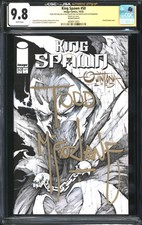 King Spawn (2021) #50 Variant Cover D CGC x JSA Signature Series 9.8 NM/MT Signe picture