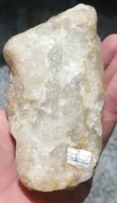Ancient American Indian Artifact(Micro Chip) Quartz Crystal Bird Effigy IA picture