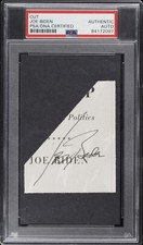 Joe Biden Signed Autographed Cut AUTO PSA/DNA AUTH 46th President USA picture