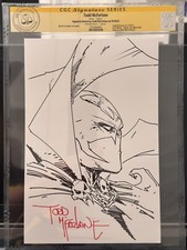 Todd McFarlane Spawn Sketch, CGC at New York Comic-Con 2022 picture
