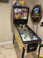 The Simpsons Pinball Party Machine by Stern - Fully Loaded and Immaculate picture
