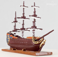 The Unicorn Ship Pixi Tintin Figurine Objets Mythe 5608 1994 Rare Vintage Boat picture