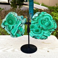 1.8LB+2.9LB Beautiful raw mineral peacock stone natural crystal for repairing wi picture