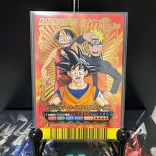 Dragon Ball Vhtf V Jump Card Festa 15Th Lap Son Luffy Naruto 2008 JPN Limited picture