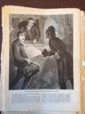 M62-3 Ephemera Book Plate Policeman Catches The Burglars picture