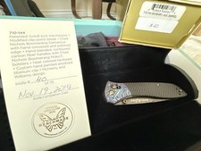 Benchmade 710-144 McHenry Gold Class  knife HOLIEST OF GRAILS number 40 of 75 picture