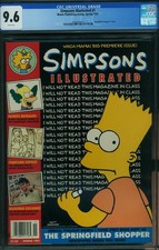 1991 SIMPSONS ILLUSTRATED CGC 9.6 NEWSSTAND HIGHEST GRADED 1ST SIMPSONS GRAIL picture
