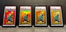 2024 Marvel Sapphire Doctor Doom Red Ice Gold Refractor 5/5 #61 PSA10 Lots*4 picture
