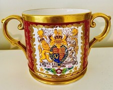 Queen Elizabeth II Cup Coronation 1953 Official Mug Limited Edition China 22KG picture