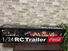 Unused Coca-Cola Mercedes-Benz design trailer size 1/24 picture