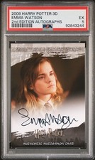 2008 ARTBOX THE WORLD OF HARRY POTTER 3D: 2nd EDITION AUTOGRAPHS EMMA WATSON picture