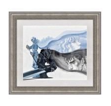 Great Berserk Exhibition Guts & Griffith Chara-fine Graph Type F Art Print Rare picture