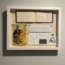 Wong Chin Foo Autograph Circa 1876 / 1 of 1 / RARE / First Chinese American picture