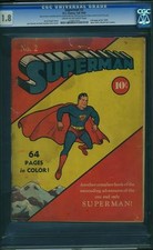 Superman #2 CGC 1.8 DC 1939 Hard to find JLA Follows Action D12 112 1 cm picture