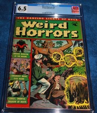 WEIRD HORRORS #2 CGC 6.5 FLOATING HEADS CLASSIC PRE-CODE HORROR picture