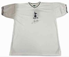 Glenn Hoddle Signed Spurs Retro 1981 FA Cup Final Football Shirt + Dealer COA picture
