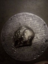 Historical bronze sculpture/space memorabilia. Prominent American sculptor. picture