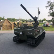 T106 M29C WEASEL,M29C,WEASEL,T15,T28 STUDABAKER,MILITARY, MILITARY SURPLUS picture