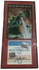 Blue Oyster Cult 🔥Godzilla Reaper 🔥Signed Vintage Shirt Fruit Of Loom Tag🔥 picture