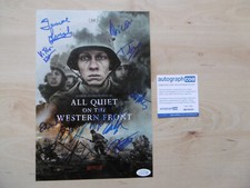 All Quiet On The Western Front Original Autographs Signed 20x30cm Picture ACOA picture